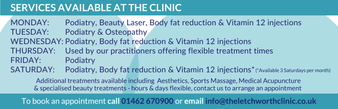 Services at the Letchworth clinic