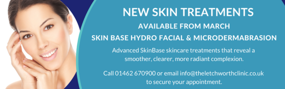 Hydro facial and Microdermabrasion treatments at the Letchworth Clinic